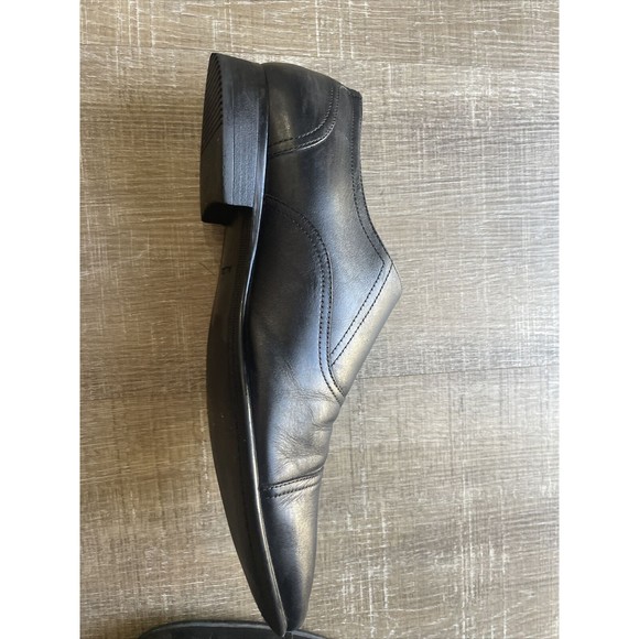 ALDO Men\'s Black Oxford Dress Shoe Palia Monk-Strap Dress Loafer Sz 12 main image 6